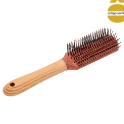 Cepillo para cabello de madera