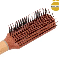 Cepillo para cabello de madera