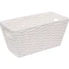 Cesta Blanca P/Almacenaje 15x15x31Cm
