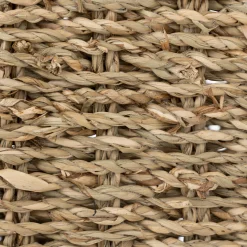 Cesta Cora Beige De Rafia Para Colgar