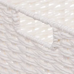 Cesta De Almacenaje Blanca Tam.1-2/4