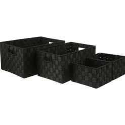Cesta De Almacenaje Color Negro