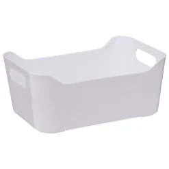 Cesta de almacenaje LISSA blanco 2,2L