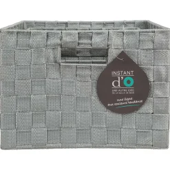 Cesta De Almacenaje Tamaño.1-2/4 Gris