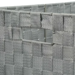 Cesta De Almacenaje Tamaño.1-2/4 Gris