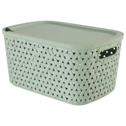 Cesta de almacenaje TRESSY verde 6.7L