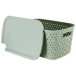 Cesta de almacenaje TRESSY verde 6.7L