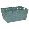 Cesta de almacenaje verde 38cm
