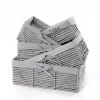 Cesta de baño gris 20.5x30cm
