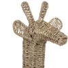 Cesta De Jirafa Beige 60x33x78.5Cm