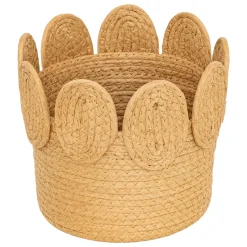 Cesta De Rafia Beige Inu 26cm
