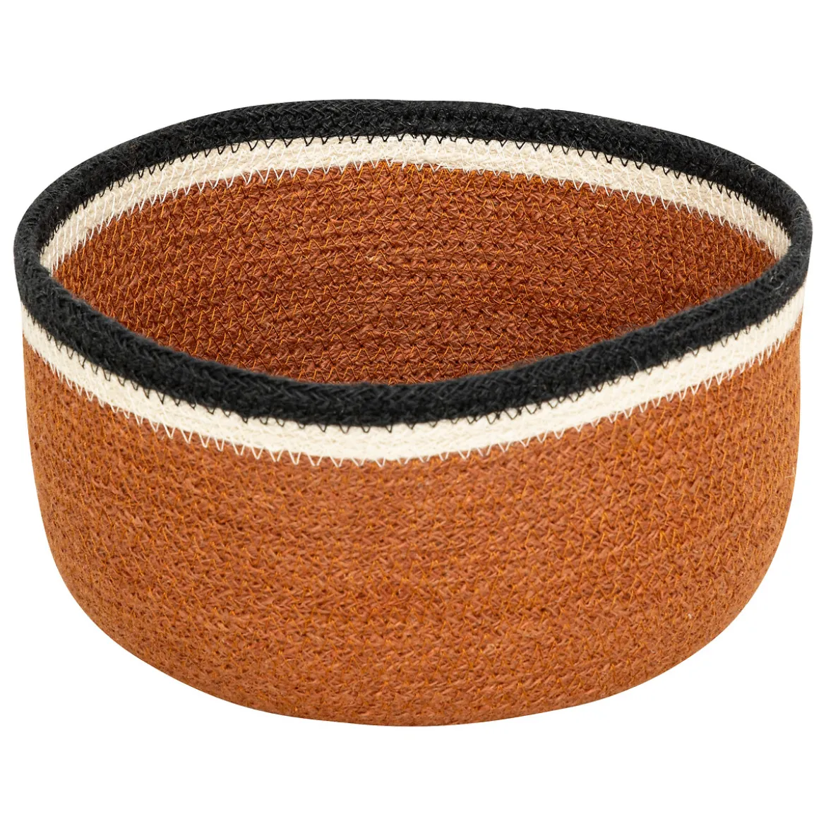 Cesta de yute multicolor 28cm