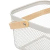 Cesta MAYAJ beige de metal