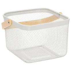 Cesta MAYAJ beige de metal