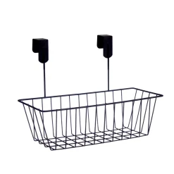 Cesta Para Colgar Negro Metálico
