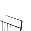 Cesta Para Colgar Negro Metálico