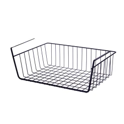 Cesta Para Colgar Negro Metálico