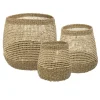 Cesta Redonda Ajoure Tamaño 3/3 43x43Cm