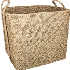 Cesta Seagrass Tam.3/3 44.5x41.5x39.5Cm