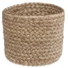 Cesto Beige De Yute 10x12cm