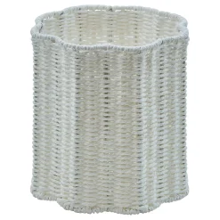 Cesto BLOOMY blanco de cuerda 25cm