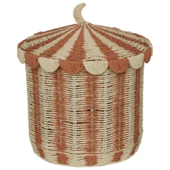 Cesto de almacenaje NOMADE con tapa 37.5cm