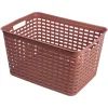 Cesto de almacenaje rosa