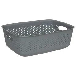 Cesto De Almacenaje Tila Gris 10L