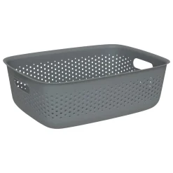 Cesto De Almacenaje Tila Gris 10L