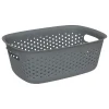 Cesto De Almacenaje Tila Gris 3.5L