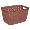 Cesto de almacenaje TILA terracota 17l