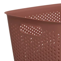 Cesto de almacenaje TILA terracota 17l