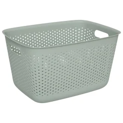Cesto de almacenaje TILA verde 17l