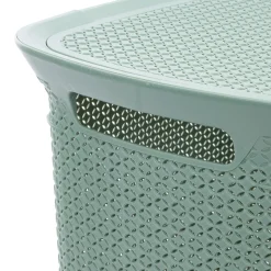 Cesto de almacenaje verde