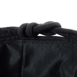 Cesto de baño negro y natural 45cm