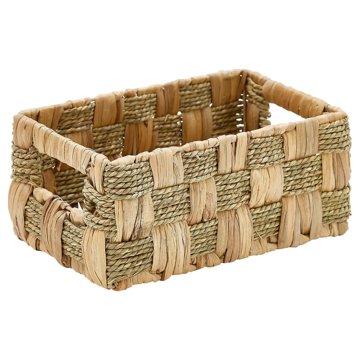 Cesto decorativo NADI de mimbre 15x18cm