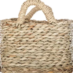 Cesto decorativo seagraass natural