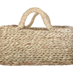 Cesto decorativo seagrass natural