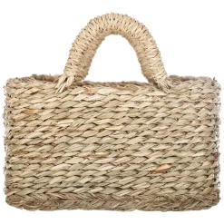 Cesto decorativo seagrass natural