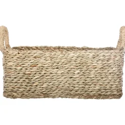Cesto decorativo seagrass natural