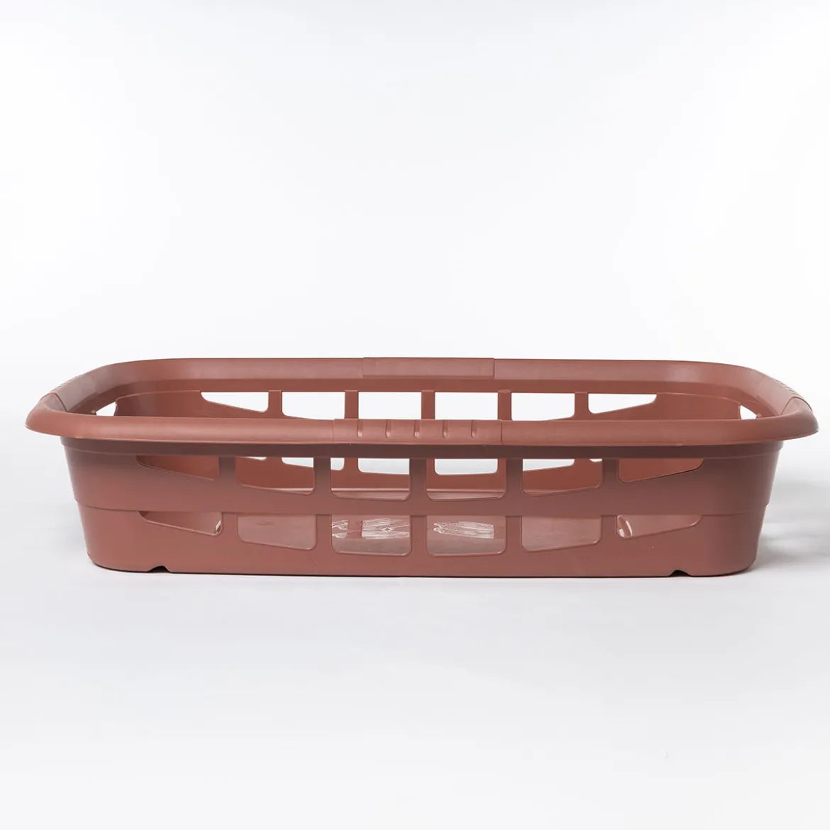 Cesto de ropa bajo de terracota 25L