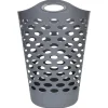 Cesto De Ropa Flexible Gris 60L