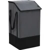 Cesto de ropa gris 45L