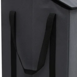 Cesto de ropa gris 45L