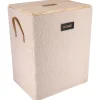 Cesto de ropa wc beige 40x30x51,5cm