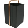 Cesto de ropa wc negro 42L