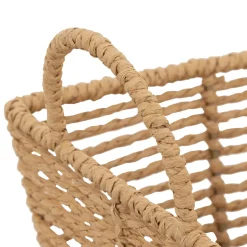 Cesto EUGENE beige de rafia 35cm