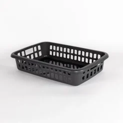 Cesto para colada bajo gris 20L