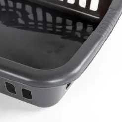 Cesto para colada bajo gris 20L