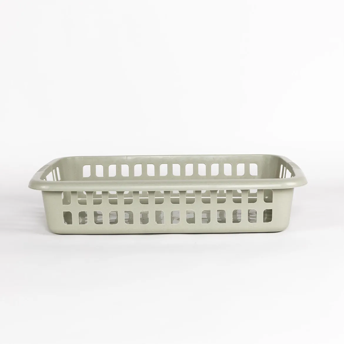 Cesto para colada bajo verde 20L